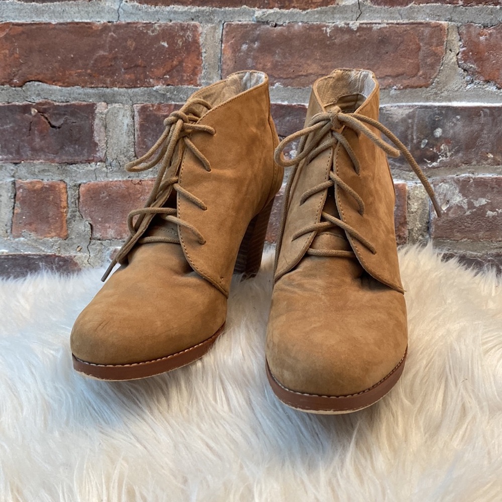 Land's End Suede Booties, Size 7.5 - Picture 12 of 17